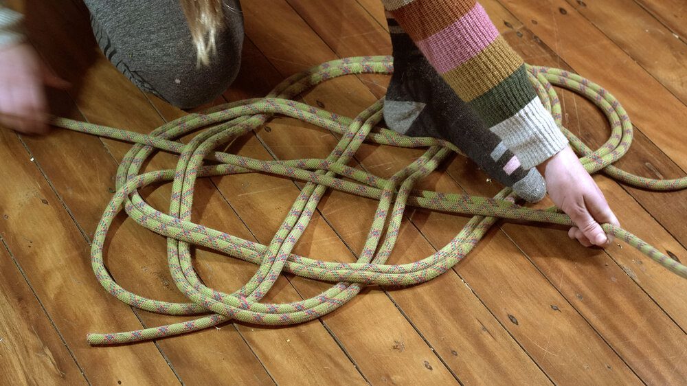 Make your own climbing rope mat - Climb Fit