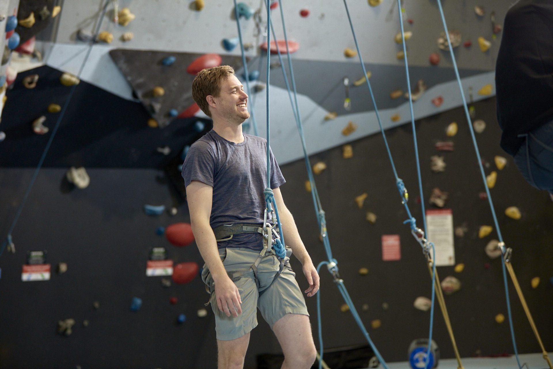 rainy day rock climbing Climb Fit